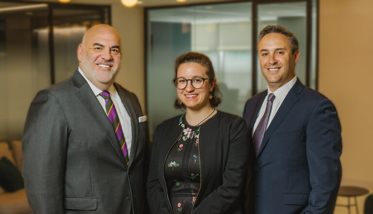 Benjamin Leess, Jason Goldberg & Scarlett Neuberger of the Lexington Group